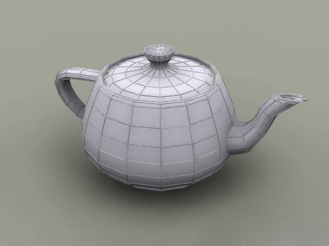 3ds_Max制作茶壶线框效果 图4